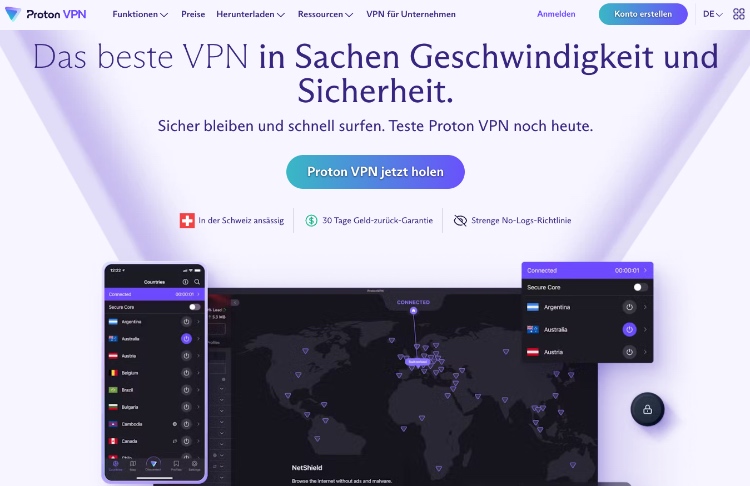 proton ist einer der besten vpns