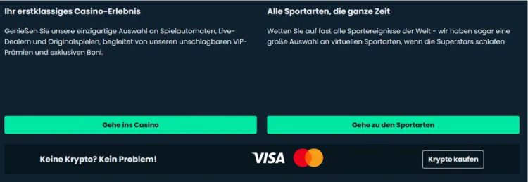 mega dice zahlungsmethoden