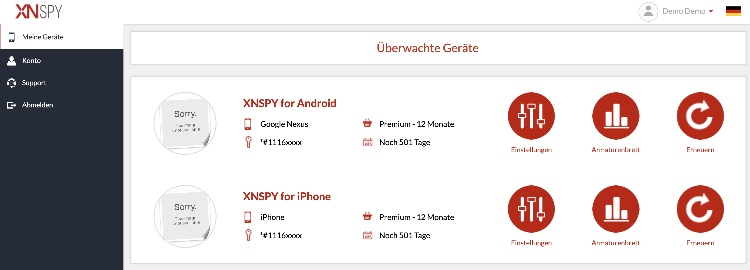 wifi app von xnspy