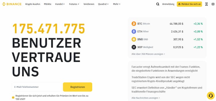 Elon Musk-Münzen auf Binance kaufen