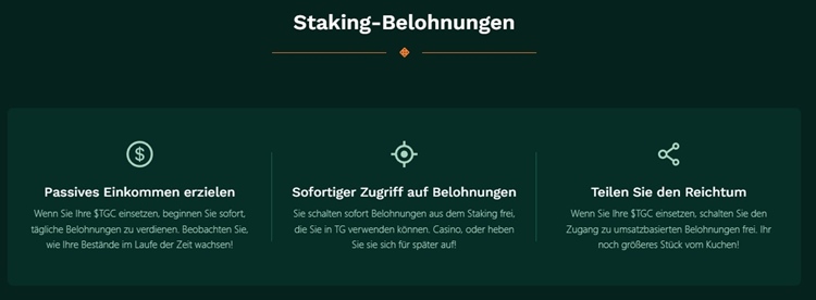 Gaming Coin Staking