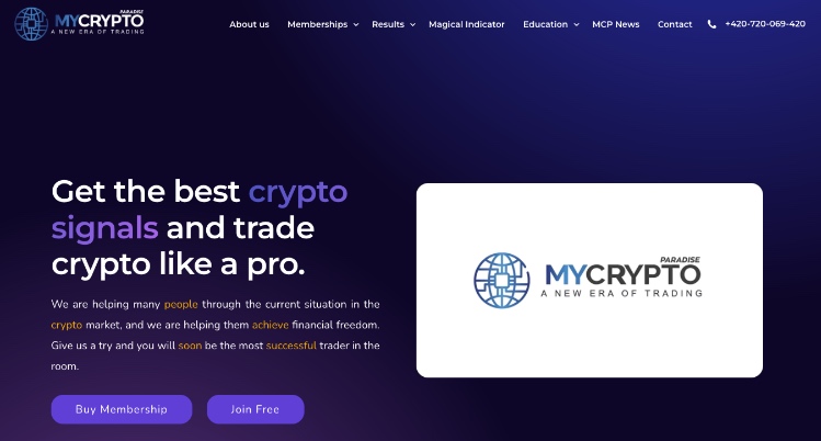 krypto signale von MyCryptoParadise