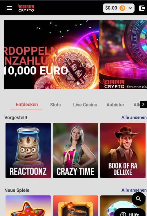 ReelCrypto App