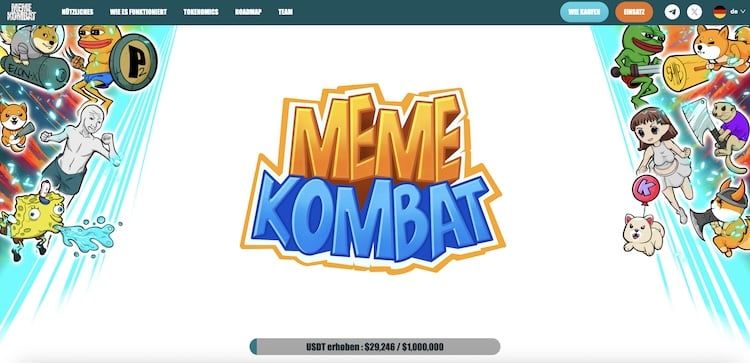 Was ist Meme Kombat Coin?