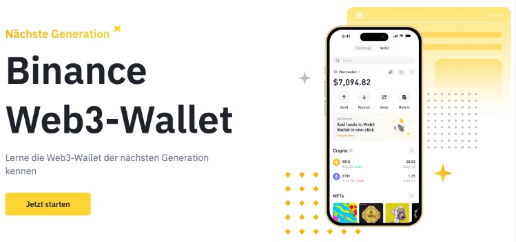 krypto wallet von binance