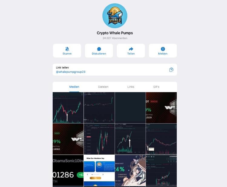 krypto signale von crypto whale pumps
