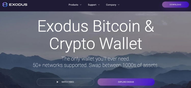 bitcoin wallet von exodus