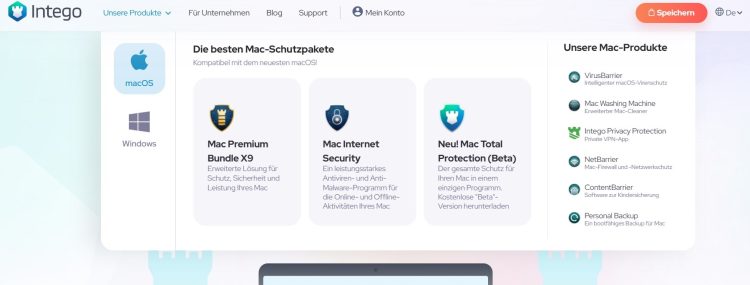 Intego kombiniert VirusBarrier und NetBarrier