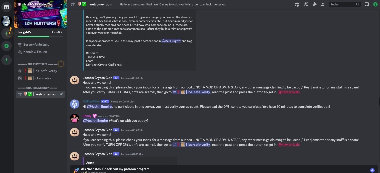 krypto signale von jacobs crypto clan