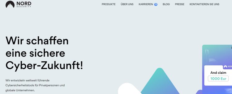 Das Nord Antivirus kommt von NordVPN