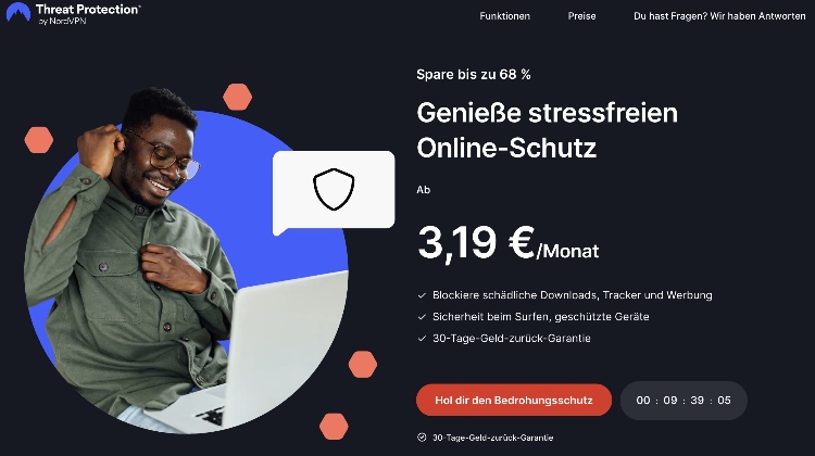 beste antivirus software für unternehmen: nord threat protection
