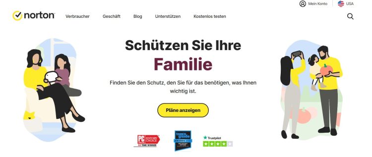 dass Norton ein sehr beliebtes und bekanntes Antivirenprogramm ist