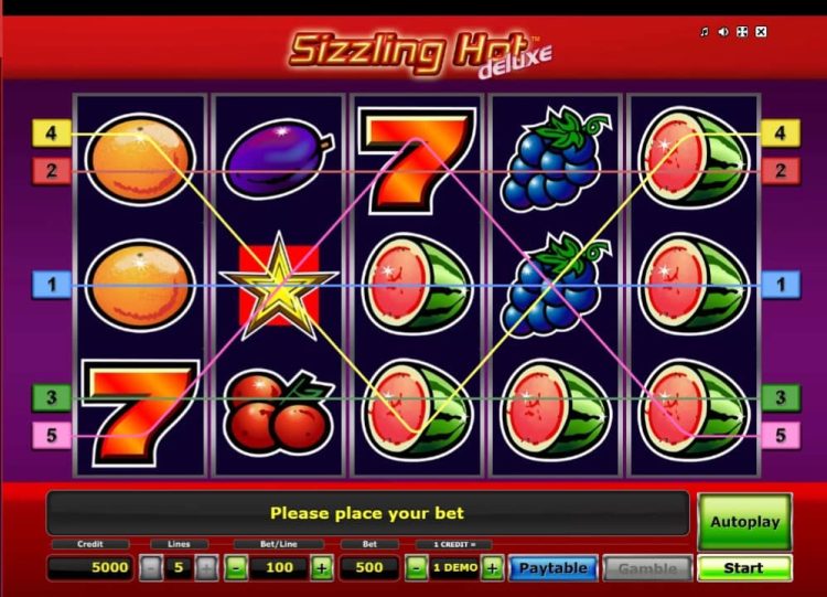 Sizzling Hot Deluxe ist ein klassischer Slot
