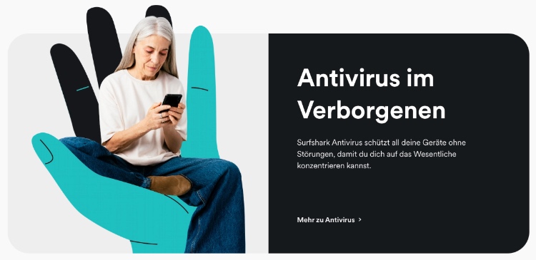 antivirus software für unternehmen surfshark