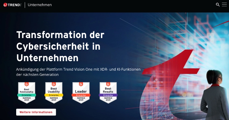 antivirus software für unternehmen trend micro