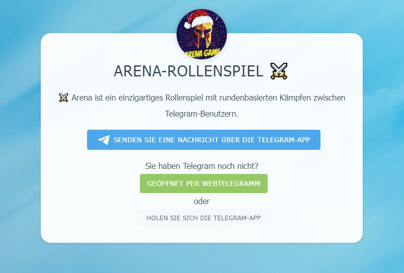 Beste Telegram Spiele - Arena Game RPG