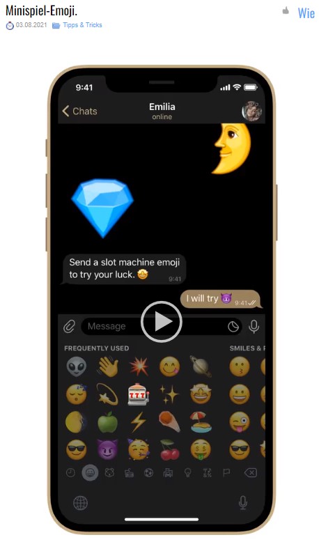 Beste Telegram Spiele - Emoji