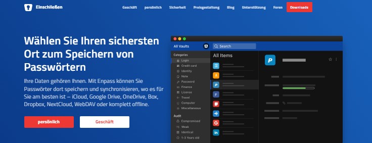 Chrome Passwort Manager - EnPass