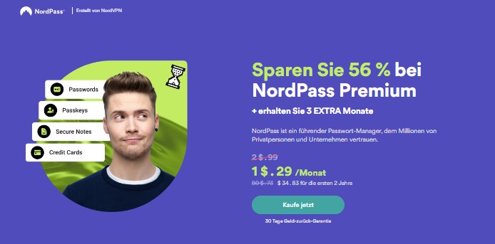Chrome Passwort Manager - NordPass