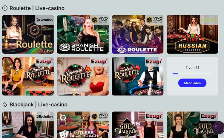 CryptoBetSports Live Casino