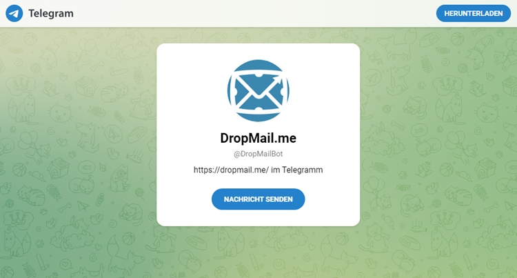 DropMail.me – Erstellen Sie temporäre E-Mail-Adressen in Sekundenschnelle