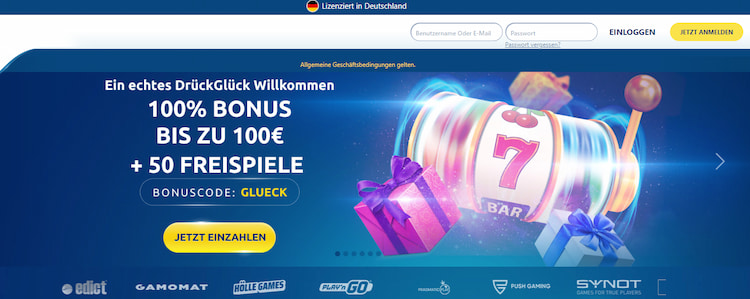 DrückGlück Online Casino