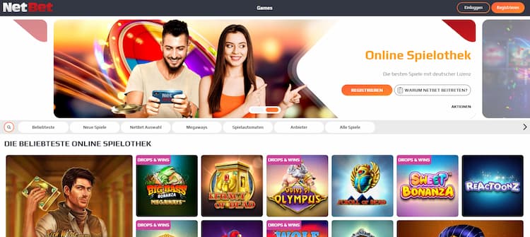Netbet Casino mit Skrill