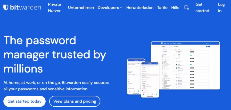 passwort manager bitwarden