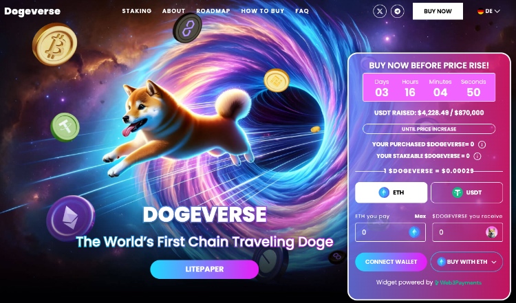 dogeverse begrenzte kryptos