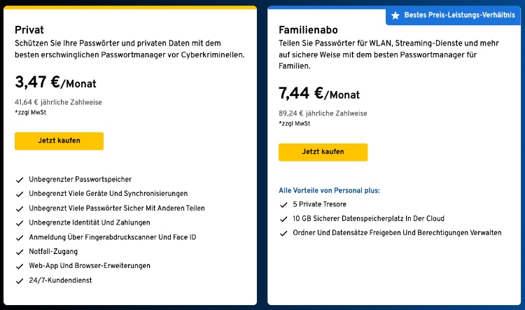android passwort manager keeper preise