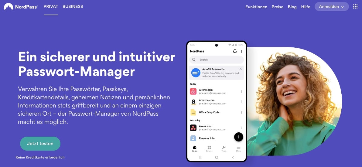 top wahl für android nordpass