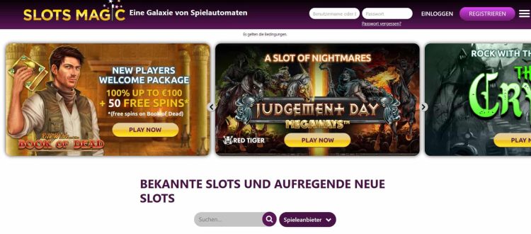 Online Casino von SlotsMagic