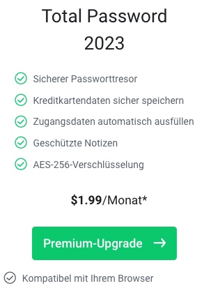 preise password manager total password