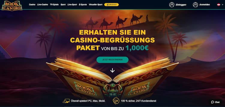Book Of Casinos Schweizer Online Casino mit Echtgeld