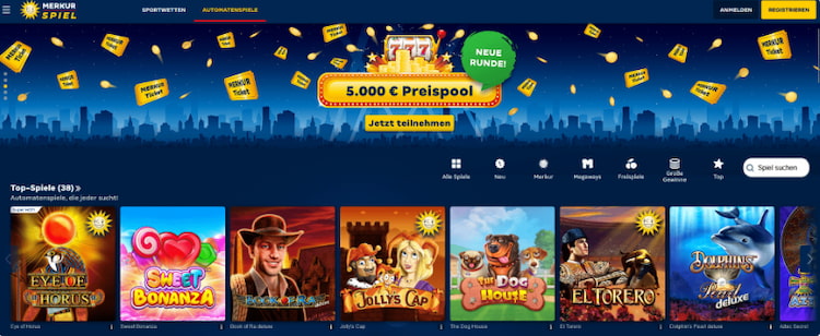 Beliebtesten Merkur Spiele
