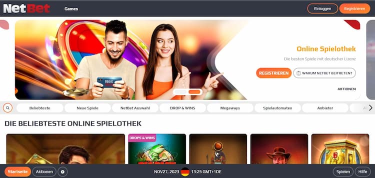 NetBet Online Casino Lastschrift
