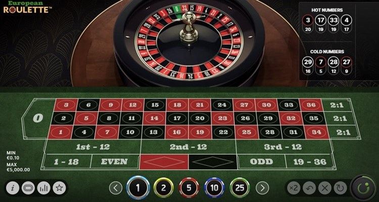 Roulette Beispiel