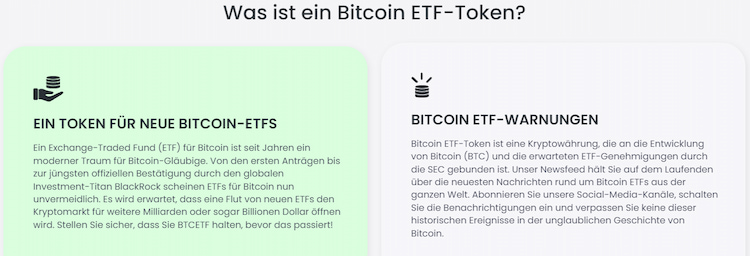 Was Ist BTC ETF Token