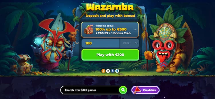 Wazamba Schweizer Online Casino mit Echtgeld