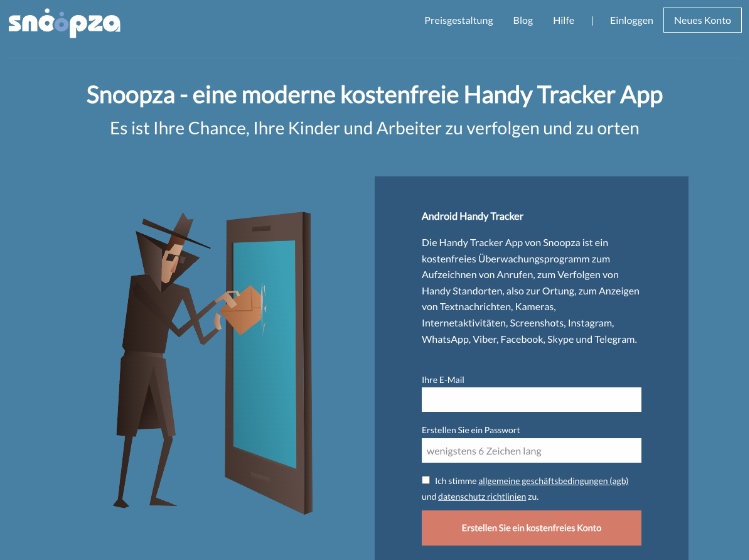 geofencing app von snoopza