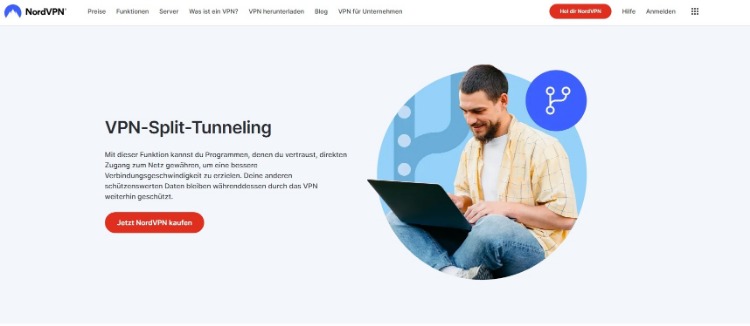 Advanced Split Tunneling NordVPN