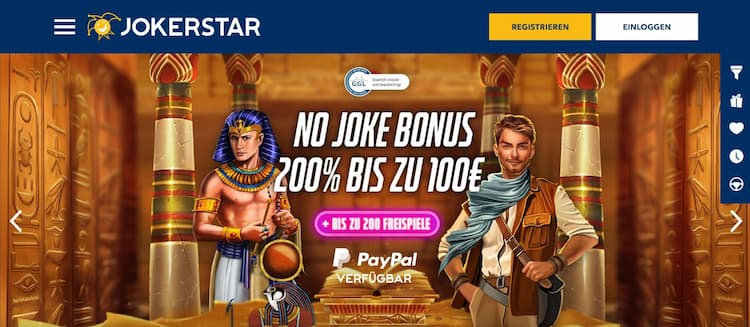 Jokerstar Legale Online Casinos