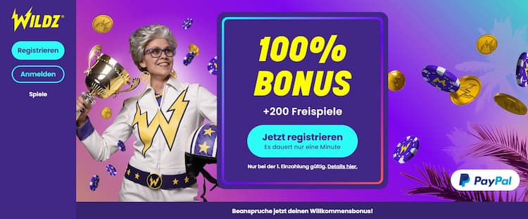 Wildz casino mit Eye of Horus