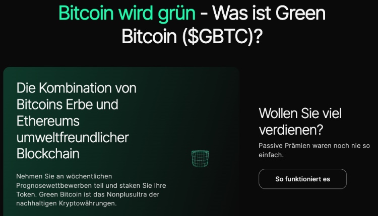 was ist green bitcoin