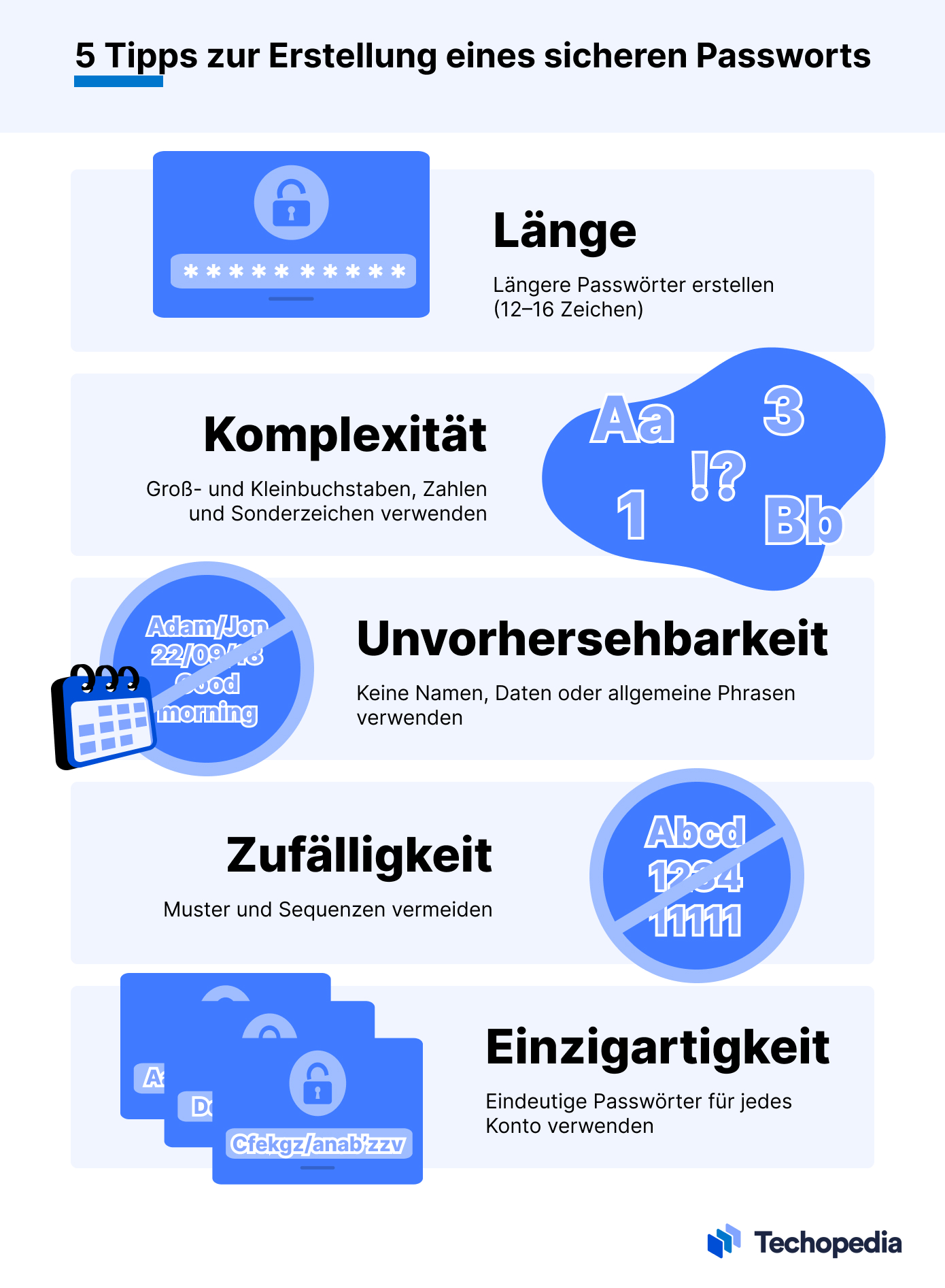 5 Tipps zur Erstellung eines sicheren Passworts