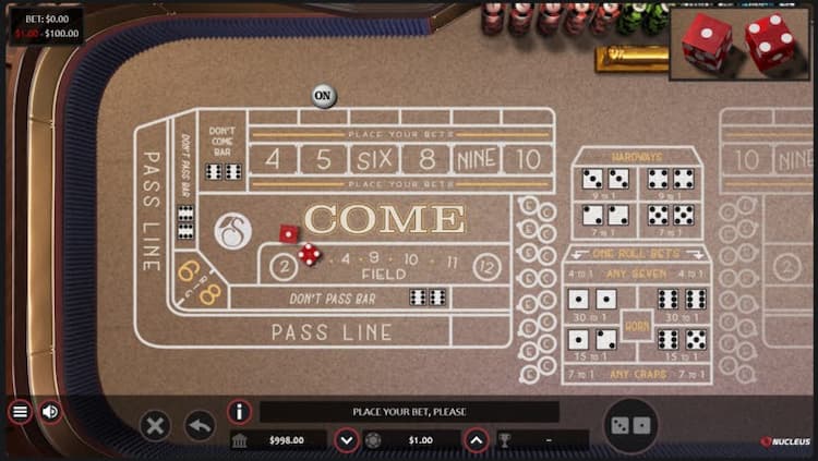 Craps Quoten Auszahlungswerte
