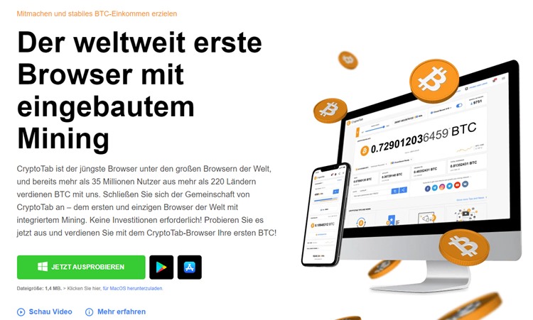 Cryptotab Bitcoin Mining Apps