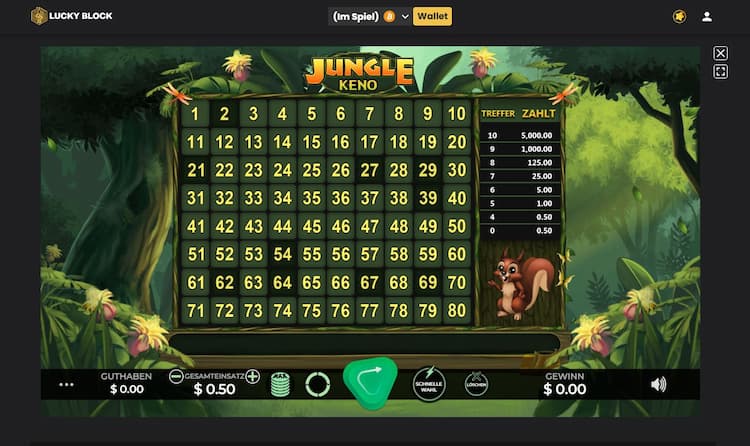 Jungle Keno