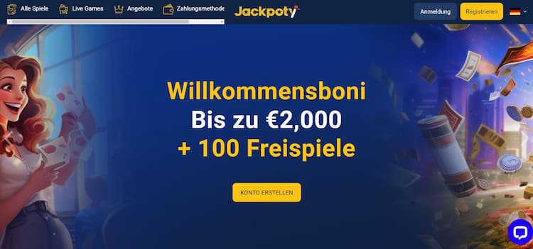 Jackpoty- Beste Echtgeld Online Casino