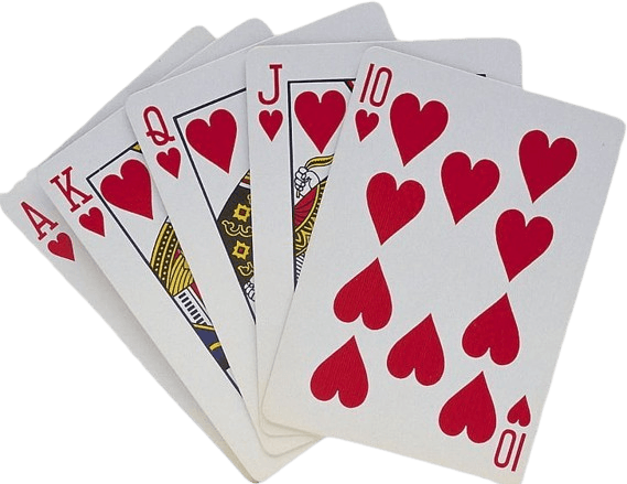 Rangliste der Pokerhände Royal Flush